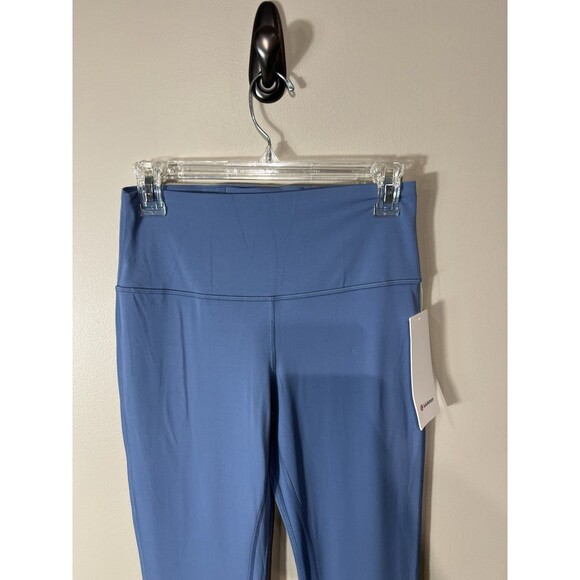 Lululemon Align High Rise Mini Flare Pant 32" Blue Stretch Performace Size 8 - Picture 7 of 11